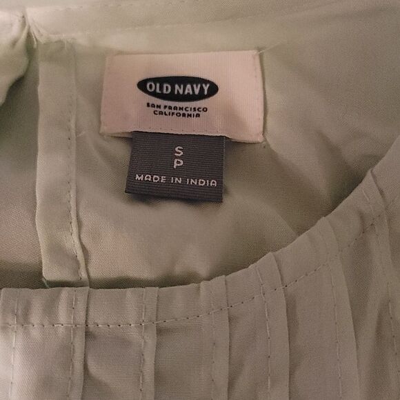 Old Navy Mint Green Peasant Boho Top Size Small - Picture 4 of 5